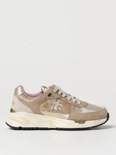 Premiata Sneakers Beige In Taubengrau