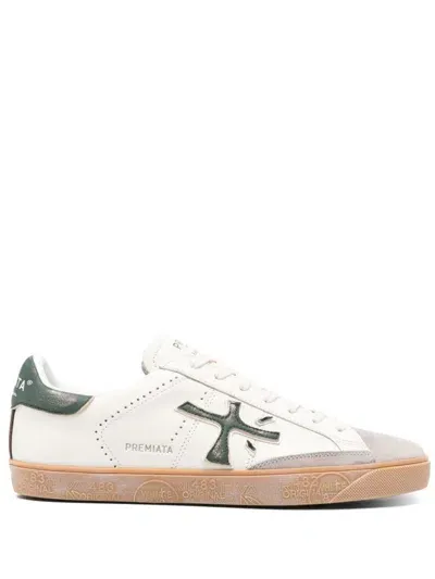 Premiata Timeless Sneakers In White