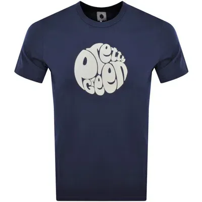 Pretty Green Gillespie T Shirt Navy