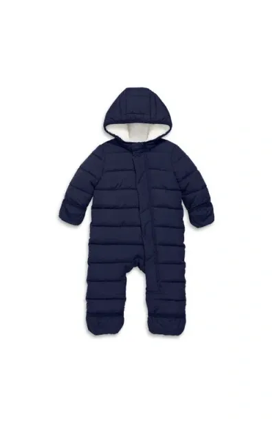 Primary Kids'  Baby Parka Puffer Suit In Navy