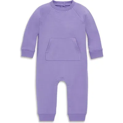 Primary Kids'  Baby Sweatshirt Romper In Iris