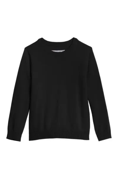 Primary Crewneck Sweater In Black