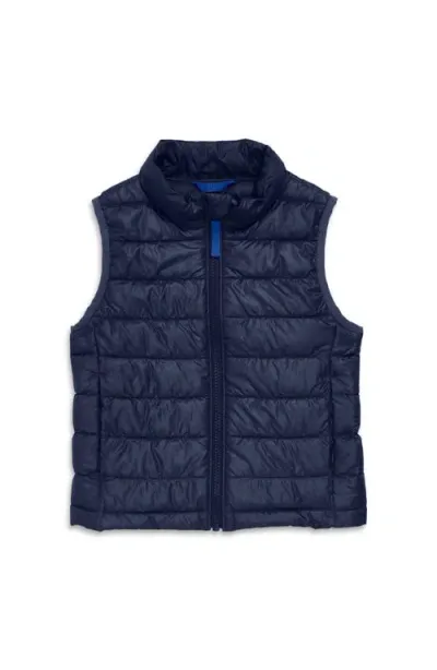 Primary Babies'  Kids Lightweight Puffer Vest In Navy