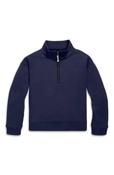 Primary Quarter Zip Sweatshirt In Navy