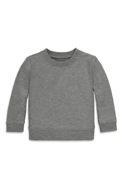 Primary Kids'  The New Baby Sweatshirt In Heather Storm Gray