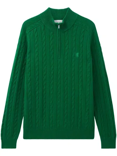 Pringle Of Scotland Wool Sweater In Green