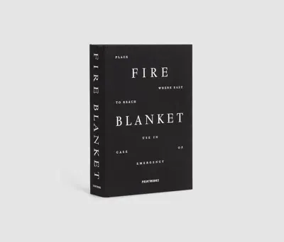 Printworks Fire Blanket, Black