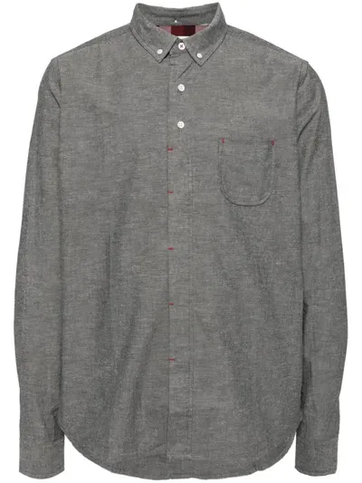 Private Stock The Herald Shirt In Grey