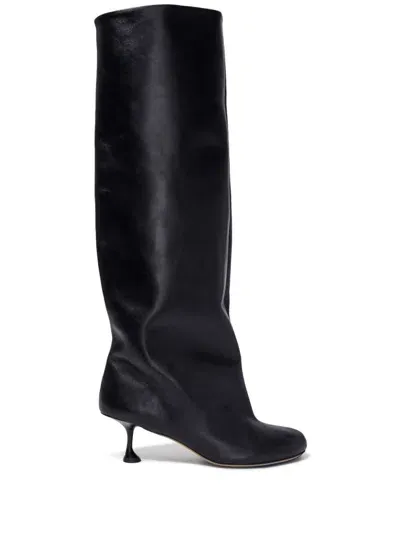 Proenza Schouler 60mm Tee Knee-high Boots In Black