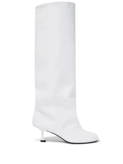 Proenza Schouler 60mm Tee Knee-high Boots In White