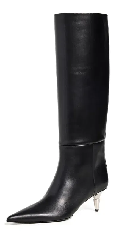 Proenza Schouler Spike Knee High Boots Black In 20180 Black