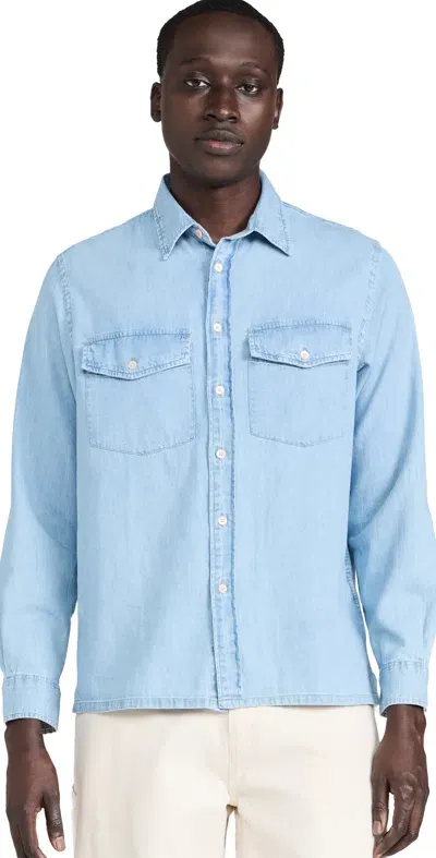 Ps By Paul Smith Casual Fit 2 Pocket Shirt Wash