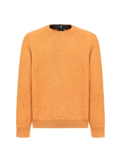 Ps By Paul Smith Ps Paul Smith Crewneck Knitted Jumper In Yellow