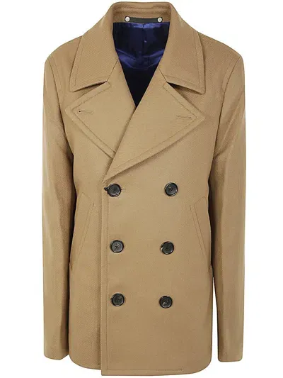 Ps By Paul Smith Ps Paul Smith Mens Coat Clothing In Brown