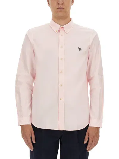 Ps By Paul Smith Ps Paul Smith Shirt With Logo In Pink