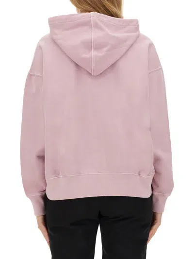 Ps By Paul Smith Sweatshirt With Logo In Pink