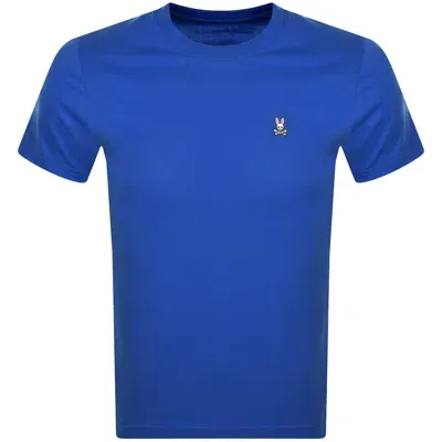 Psycho Bunny Classic Crew Neck T Shirt Blue