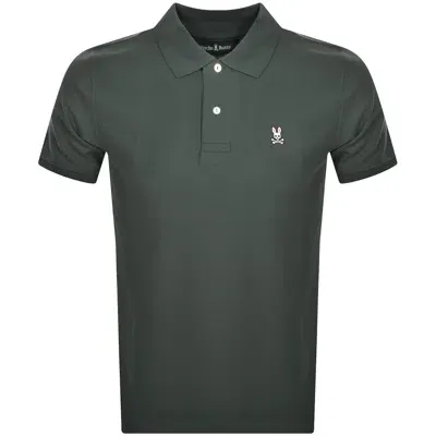 Psycho Bunny Classic Polo T Shirt Grey