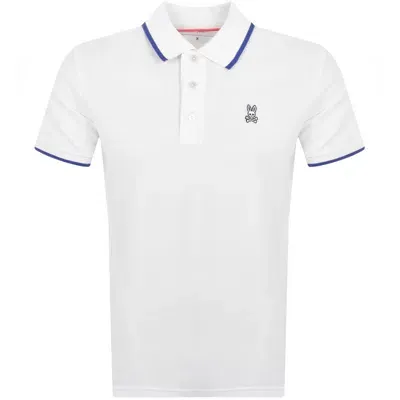 Psycho Bunny Dover Sport Polo T Shirt White