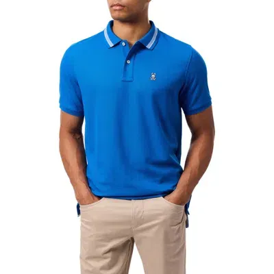 Psycho Bunny Jax Piqué Polo In Nautical Blue