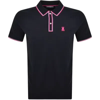 Psycho Bunny Kent Polo T Shirt Navy In Blue