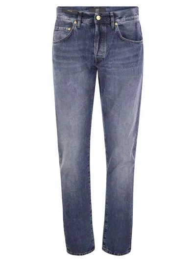 Pt Torino Breakbeat - Straight-leg Jeans In Blue