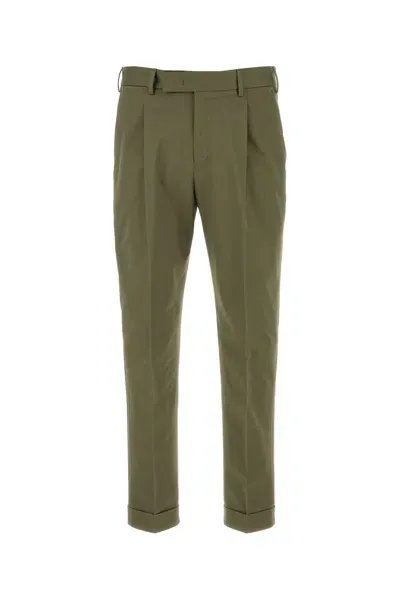 Pt Torino Pantalone Uomo-54 Nd  Male In Olive