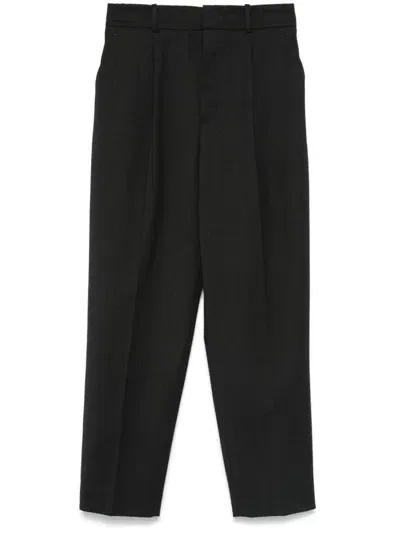 Pt Torino Pleat-detailing Trousers In Grey