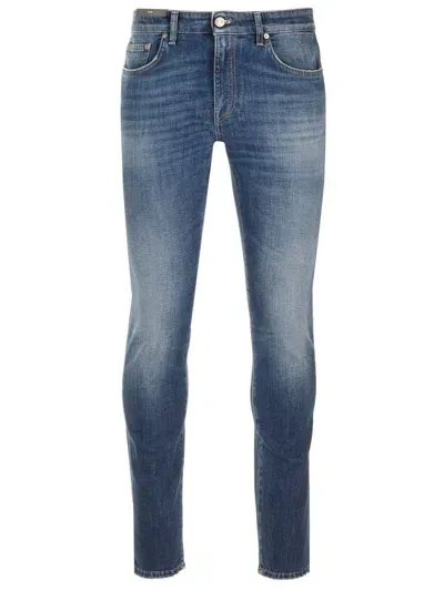 Pt Torino Slim Jeans In Blue