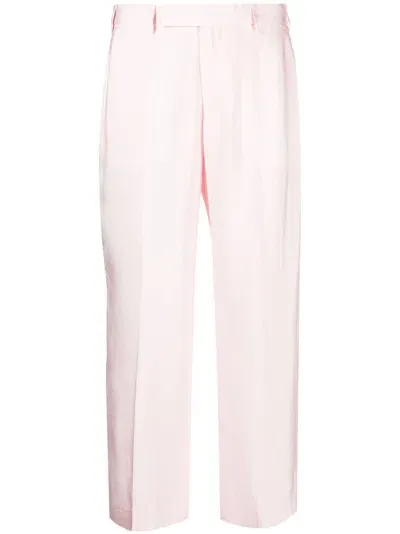 Pt Torino Straight-leg Trousers In Rosa