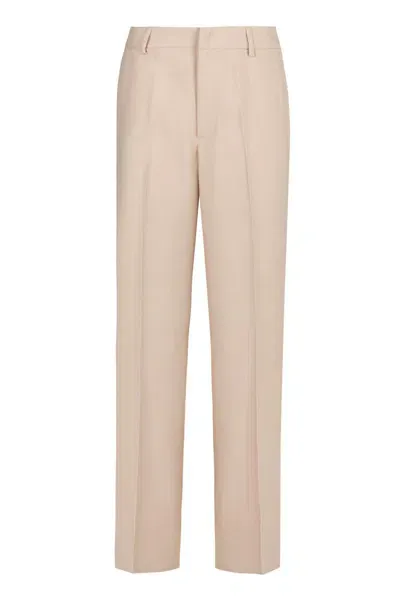 Pt01 Straight-leg Trousers In Green