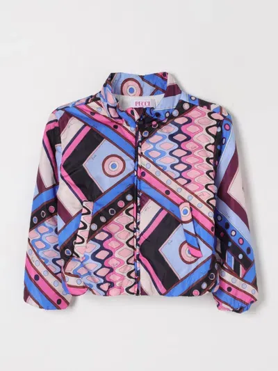 Pucci Jacket  Kids Color Violet In Violett