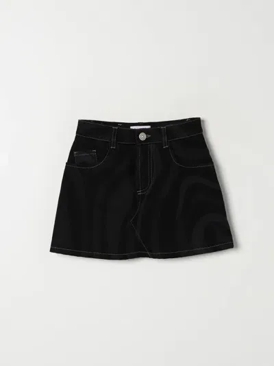 Pucci Skirt  Kids Color Black In Schwarz