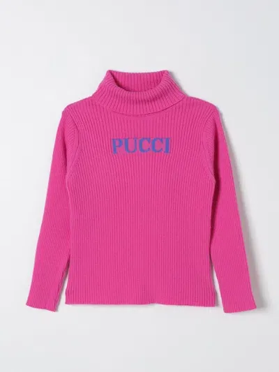 Pucci Sweater  Kids Color Fuchsia