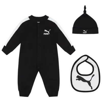 Puma Kids' Boys Infant   3 Piece Box Set In Black/white