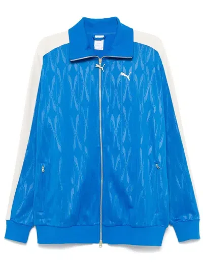 Puma The Neverworn Iv T7 Sweatshirt In Hyperlink Blue