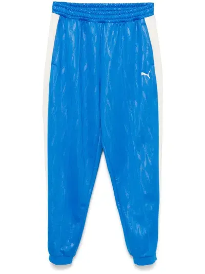 Puma The Neverworn Iv T7 Track Pants In Hyperlink Blue