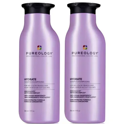 Pureology Hydrate Shampoo Duo 2 X 266ml In White