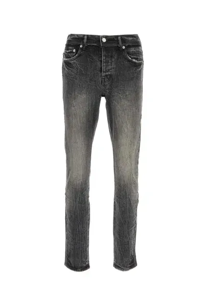 Purple Brand Black Stretch Denim Jeans