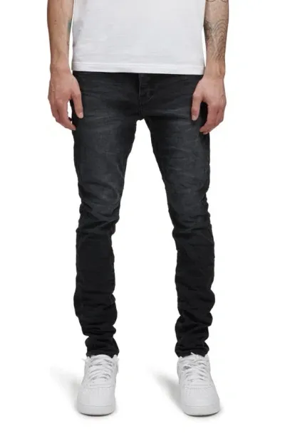 Purple Brand Skinny Fit Jeans In Black Wash