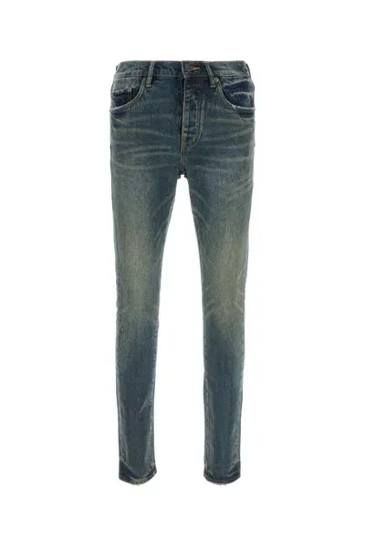 Purple Brand Stretch Denim Jeans In Dkindigo