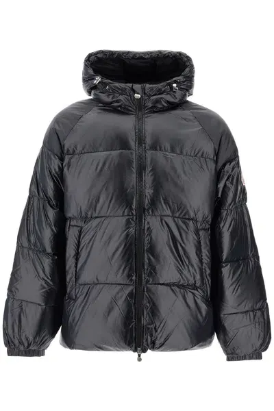 Pyrenex Sten 3 Shiny Down Jacket In Black