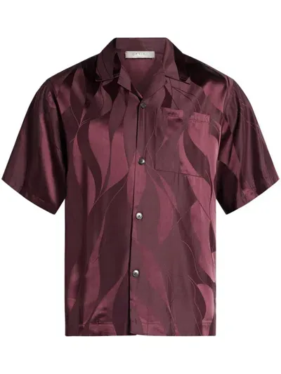 Qasimi Artist Shirt In Red