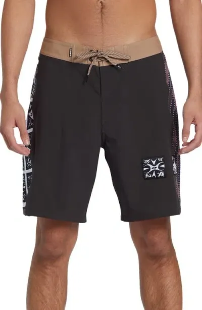 Quiksilver Surfsilk Arch Board Shorts In Tarmac Print