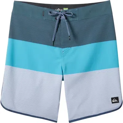 Quiksilver Surfsilk Tijuana Board Shorts In Maui Blue