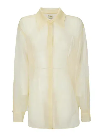 Quira Oversize B-up Shirt In Neutrals