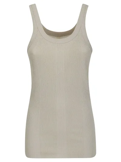 Quira Tank Top In Light Beige