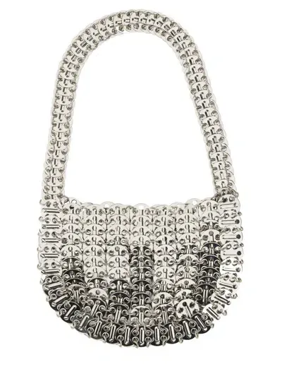 Rabanne Moon 1969 Shoulder Bag In Silver