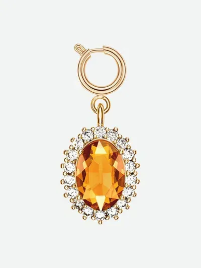 Rabanne Charm Gold Sunrise Brillant In White