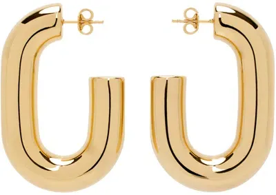 Rabanne Gold Xl Link Earrings In P710 Gold